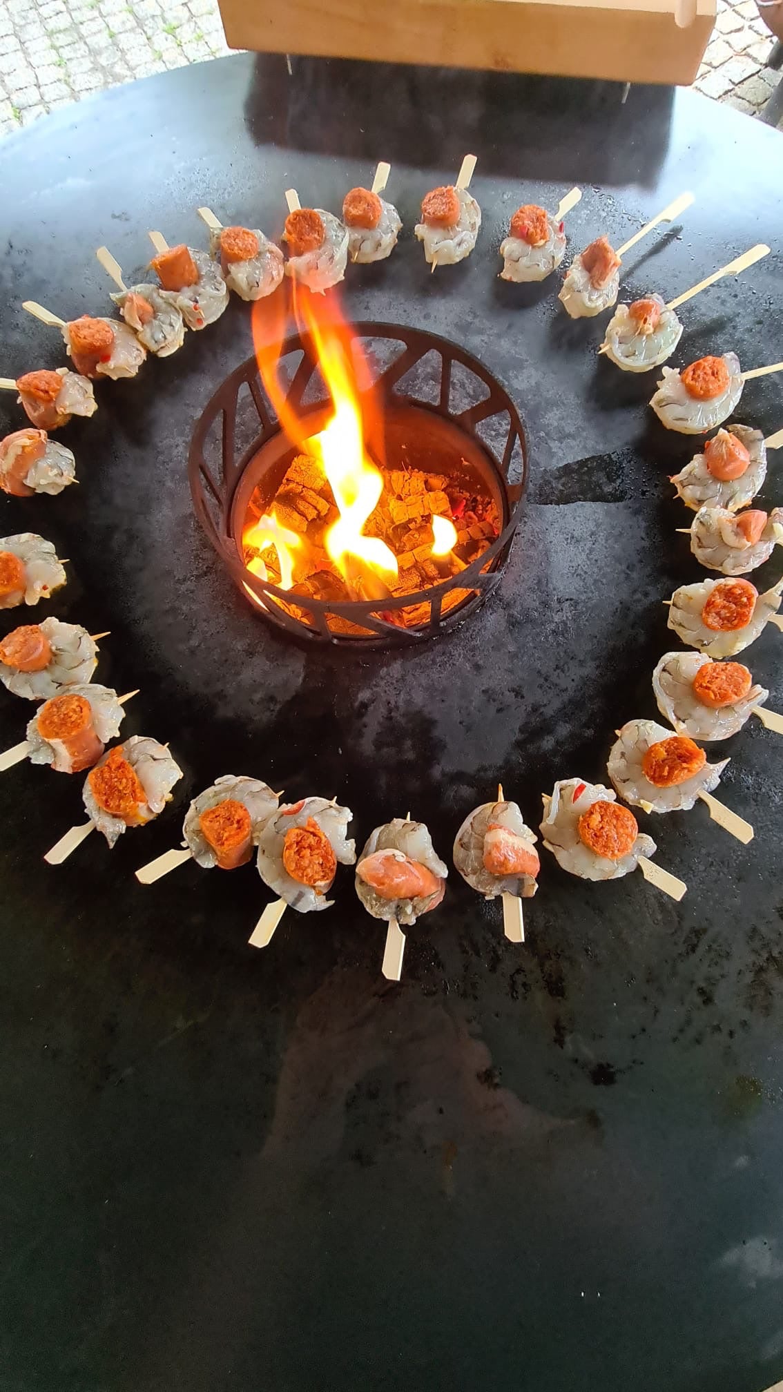 Grillkurse in Dresden – Feuerplatten-Seminar in Dresden – Das Raclette für Große