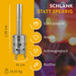 Infografik: bierbomb Feuertonne, 1,59 m hoch, 41 cm breit, 16,91 kg - V2A Edelstahl, robust, antimagnetisch, rostfrei