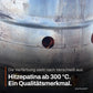 Die Verfaerbung sieht nach Verschleiss aus - es ist Hitzepatina ab 300 Grad und ein Qualitaetsmerkmal